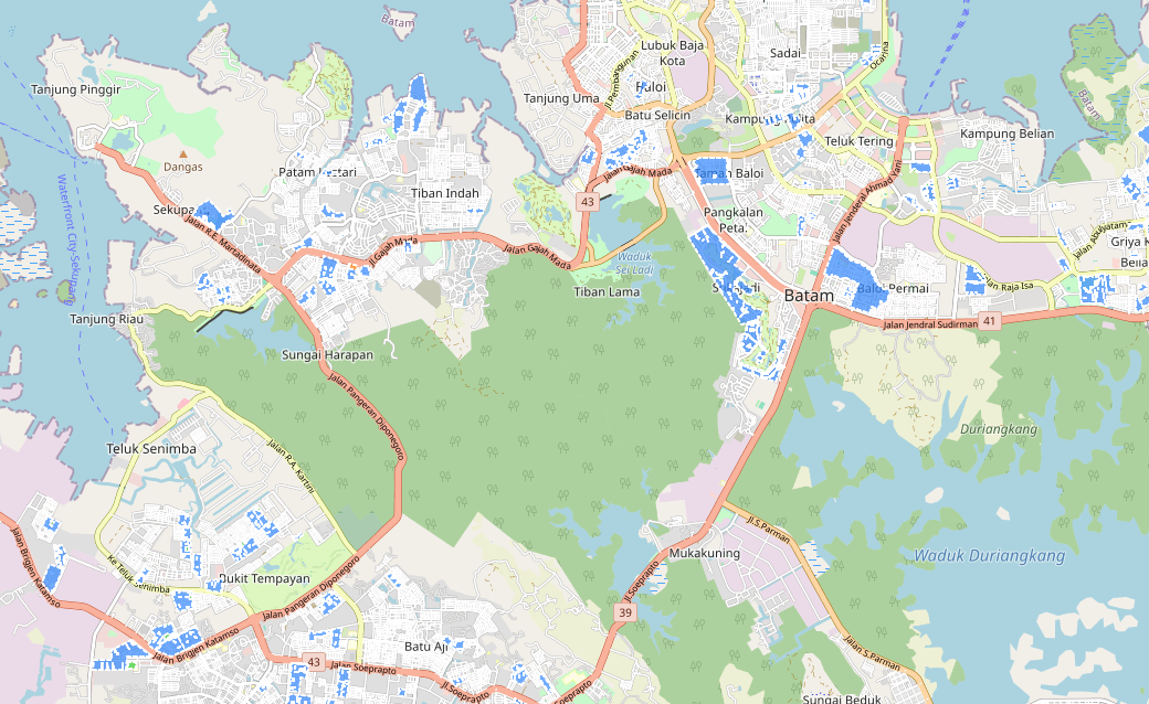 Peta PSU Batam